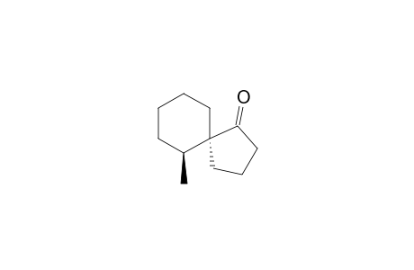 Spiro[4.5]decan-1-one, 6-methyl-, trans-
