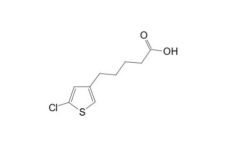 5-(5-Chloro-3-thienyl)pentanoic acid