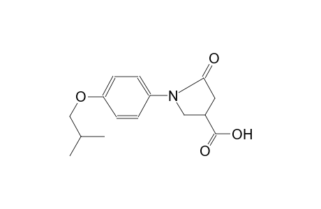 Pyrrolidine-3-carboxylic acid, 1-[4-(2-methylpropoxy)phenyl]-5-oxo-