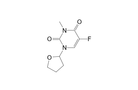 3-Methyl-1-(tetrahydro-2-furanyl)-5-fluorouracil