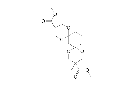 3,11-Dimethyl-1,5,9,13-tetraoxadispiro[5.1.5.3]hexadecane-3,11-dicarboxylic acid, dimethyl ester