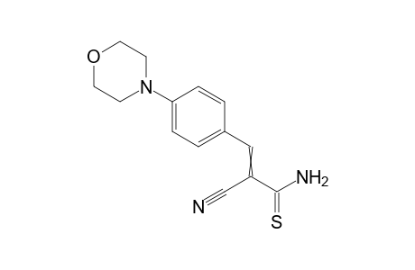 2-cyano-3-[4-(morpholin-4-yl)phenyl]thioacrylamide
