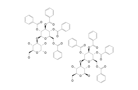 3-O-(2,3,4,6-TETRA-O-BENZOYL-BETA-D-GLUCOPYRANOSYL)-D-GLUCOPYRANOSIDE;MIXTURE