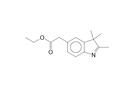 (2,3,3-Trimethyl-3H-indol-5-yl)-acetic acid, ethyl ester