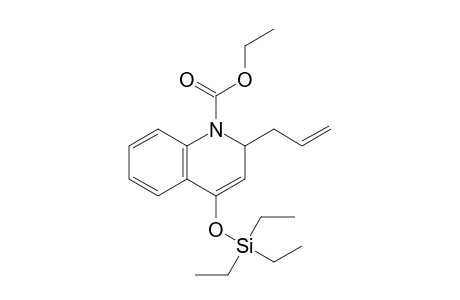 2-Allyl-4-triethylsilyloxy-2H-quinoline-1-carboxylic acid ethyl ester