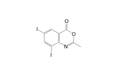 6,8-diiodo-2-methyl-4H-3,1-benzoxazin-4-one
