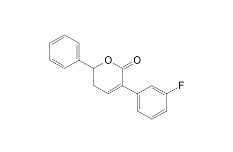 5-(3-fluorophenyl)-2-phenyl-2,3-dihydropyran-6-one