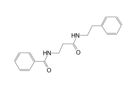 N-(3-Oxo-3-[(2-phenylethyl)amino]propyl)benzamide