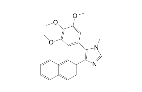 5-(3,4,5-Trimethoxyphenyl)-1-methyl-4-(naphthalen-2-yl)-1H-imidazole