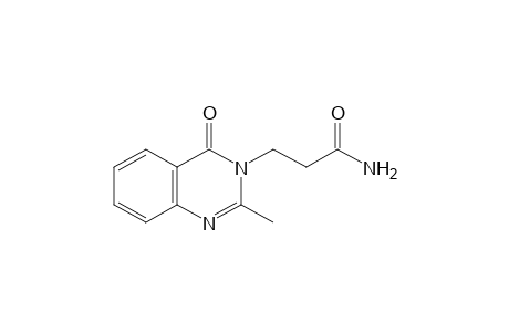 2-METHYL-4-OXO-3(4H)-QUINAZOLINEPROPIONAMIDE