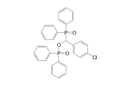 Phosphinic acid, diphenyl-, (4-chlorophenyl)(diphenylphosphinyl)methyl ester