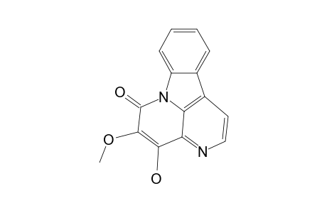 PICRASIDINE-Q;4-HYDROXY-5-METHOXYCANTHIN-6-ONE