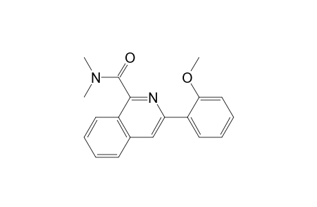 3-(2-Methoxyphenyl)-N,N-dimethylisoquinoline-1-carboxamide