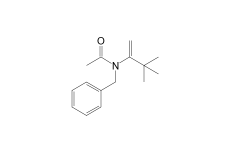 N-(3,3-dimethylbut-1-en-2-yl)-N-(phenylmethyl)acetamide