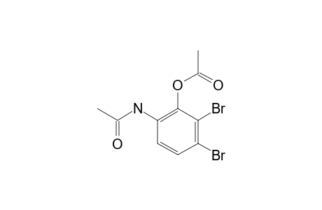 2-ACETAMIDO-5,6-DIBROMOPHENYL-ACETATE