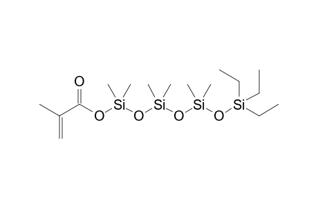 1,1,1-triethyl-2,2,3,3,4,4-hexamethyl-1-methacryloyloxy-tetrasiloxane