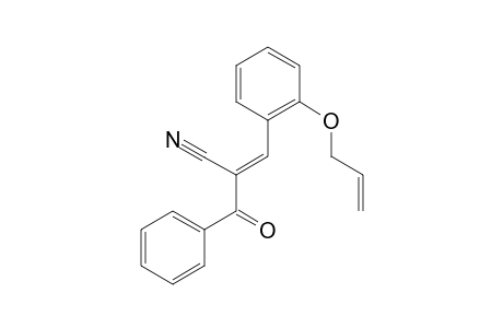 3-(2'-Allyloxyphenyl)-2-benzoyl-2-propenenecarbonitrile