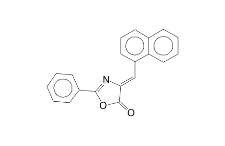 (4E)-4-(1-Naphthylmethylene)-2-phenyl-1,3-oxazol-5(4H)-one