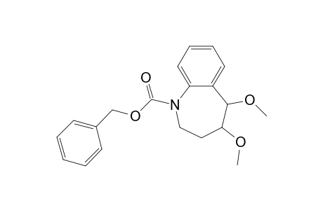 Benzyl 4,5-Dimethoxytetrahydrobenzazepine-1-carboxylate