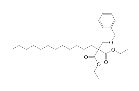 Diethyl 2-benzyloxymethyl-2-dodecylmalonate