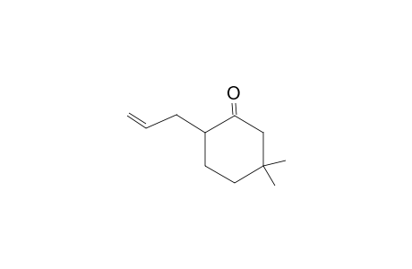 6-(Prop-2'-enyl)-3,3-dimethylcyclohexan-1-one