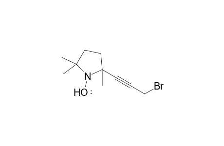 2,5,5-Trimethyl-2-(3-bromoprop-1-ynyl)pyrrolidin-1-yloxy radical