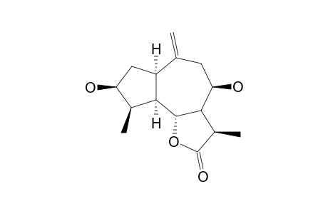 DENTALACTONE;3-BETA,8-BETA-DIHYDROXY-(1-ALPHA,5-ALPHA)-GUAIAN-10(14)-ENE-6-ALPHA,12-OLIDE