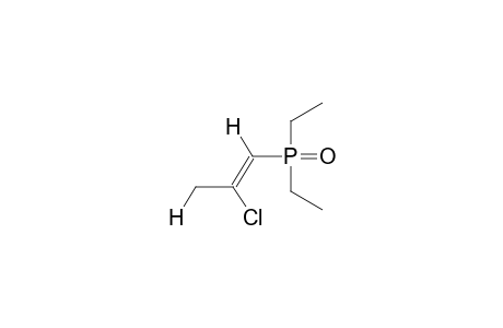 Z-2-CHLORO-1-PROPENYL(DIETHYL)PHOSPHINOXIDE