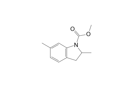 Methyl-2,6-dimethylindoline-1-carboxylate