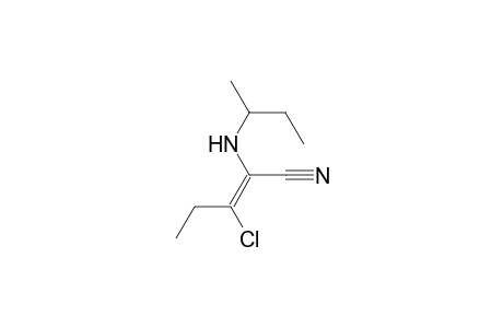 2-Pentenenitrile, 3-chloro-2-[(1-methylpropyl)amino]-, (Z)-