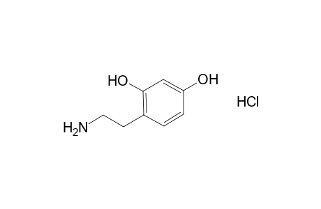 4-(2-aminoethyl)resorcinol, hydrochloride