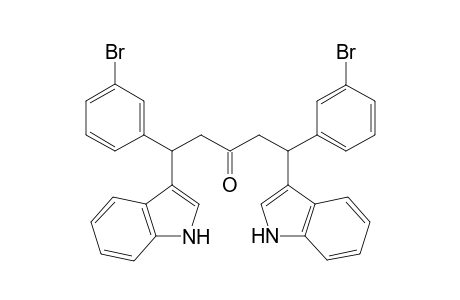 1,5-Bis(3-bromophenyl)-1,5-di(1H-indol-3-yl)pentan-3-one