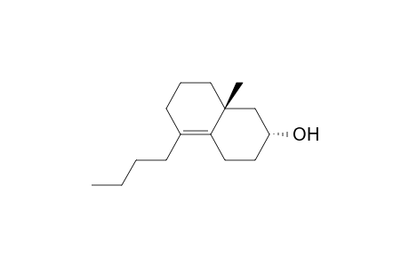 2-Naphthalenol, 5-butyl-1,2,3,4,6,7,8,8a-octahydro-8a-methyl-, trans-(.+-.)-
