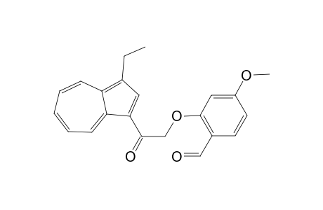 1-[2'-Formyl-5'-methoxyphenoxy)acetyl]-3-ethylazulene