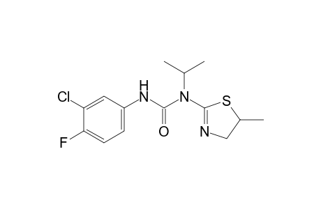 Urea, N'-(3-chloro-4-fluorophenyl)-N-(4,5-dihydro-5-methyl-2-thiazolyl)-N-(1-methylethyl)-