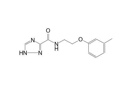 1H-1,2,4-triazole-3-carboxamide, N-[2-(3-methylphenoxy)ethyl]-