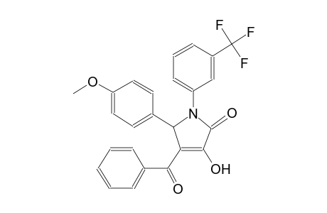 2H-pyrrol-2-one, 4-benzoyl-1,5-dihydro-3-hydroxy-5-(4-methoxyphenyl)-1-[3-(trifluoromethyl)phenyl]-