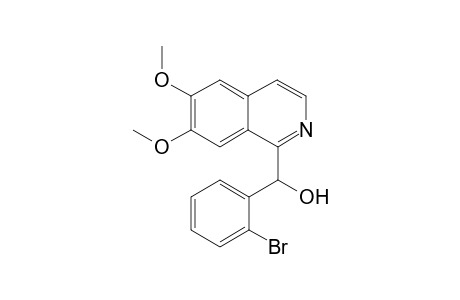 1-[2'-Bromo-.alpha.-hydroxybenzyl]-6,7-dimethoxy-isoquinoline