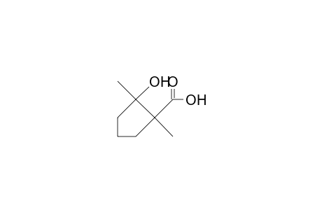 (1R,2S)-1,2-Dimethyl-2-hydroxy-cyclopentanecarboxylic acid