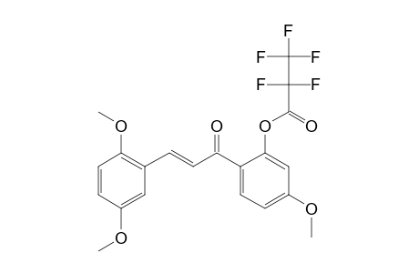 2'-Hydroxy-2,4',5-trimethoxychalcone, pentafluoropropionate