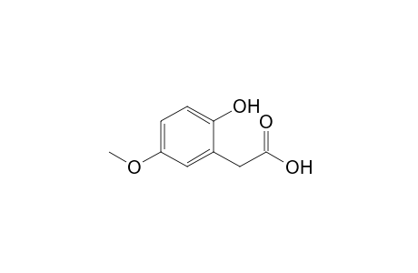 2-Hydroxy-5-methoxyphenylacetic acid