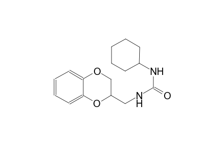 urea, N-cyclohexyl-N'-[(2,3-dihydro-1,4-benzodioxin-2-yl)methyl]-