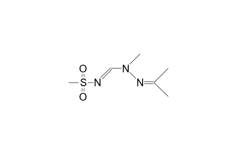N'-Methylsulfonyl-N'-methyl-N-isopropylidene-formamidrazone