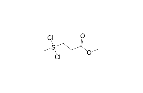 Methyl 3-[dichloro(methyl)silyl]propanoate