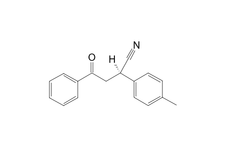 (R)-4-oxo-4-phenyl-2-(p-tolyl)butanenitrile