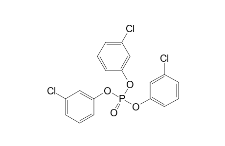 Phosphoric acid, tris(m-chlorophenyl) ester