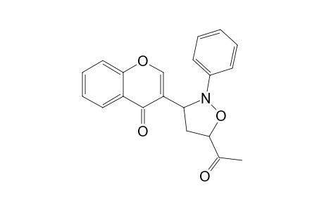 exo-3-(5-Acetyl-2-phenyloxazolidin-3-yl)benzopyran-4-one