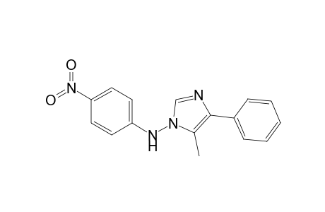 (5-methyl-4-phenyl-imidazol-1-yl)-(4-nitrophenyl)amine