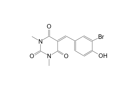5-(3-bromo-4-hydroxybenzylidene)-1,3-dimethyl-2,4,6(1H,3H,5H)-pyrimidinetrione