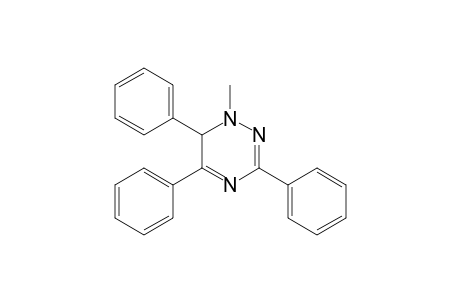1-Methyl-3,5,6-triphenyl-1,6-dihydro-1,2,4-triazine